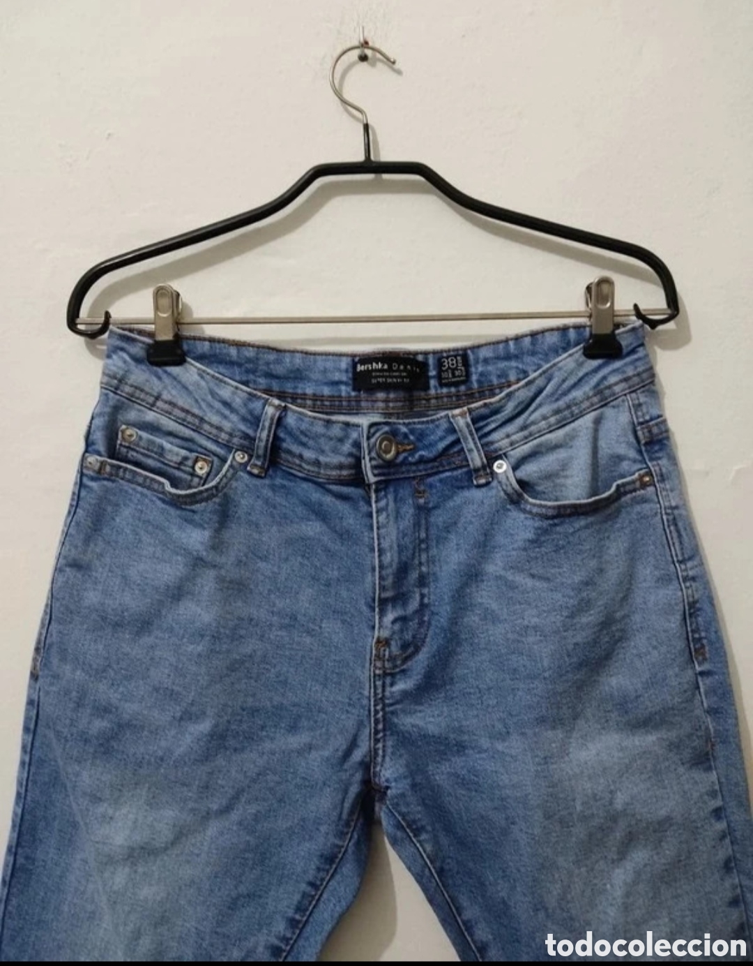 Segunda mano: Vaqueros Pitillo para mujer talla 38 marca Bershka - Foto 16