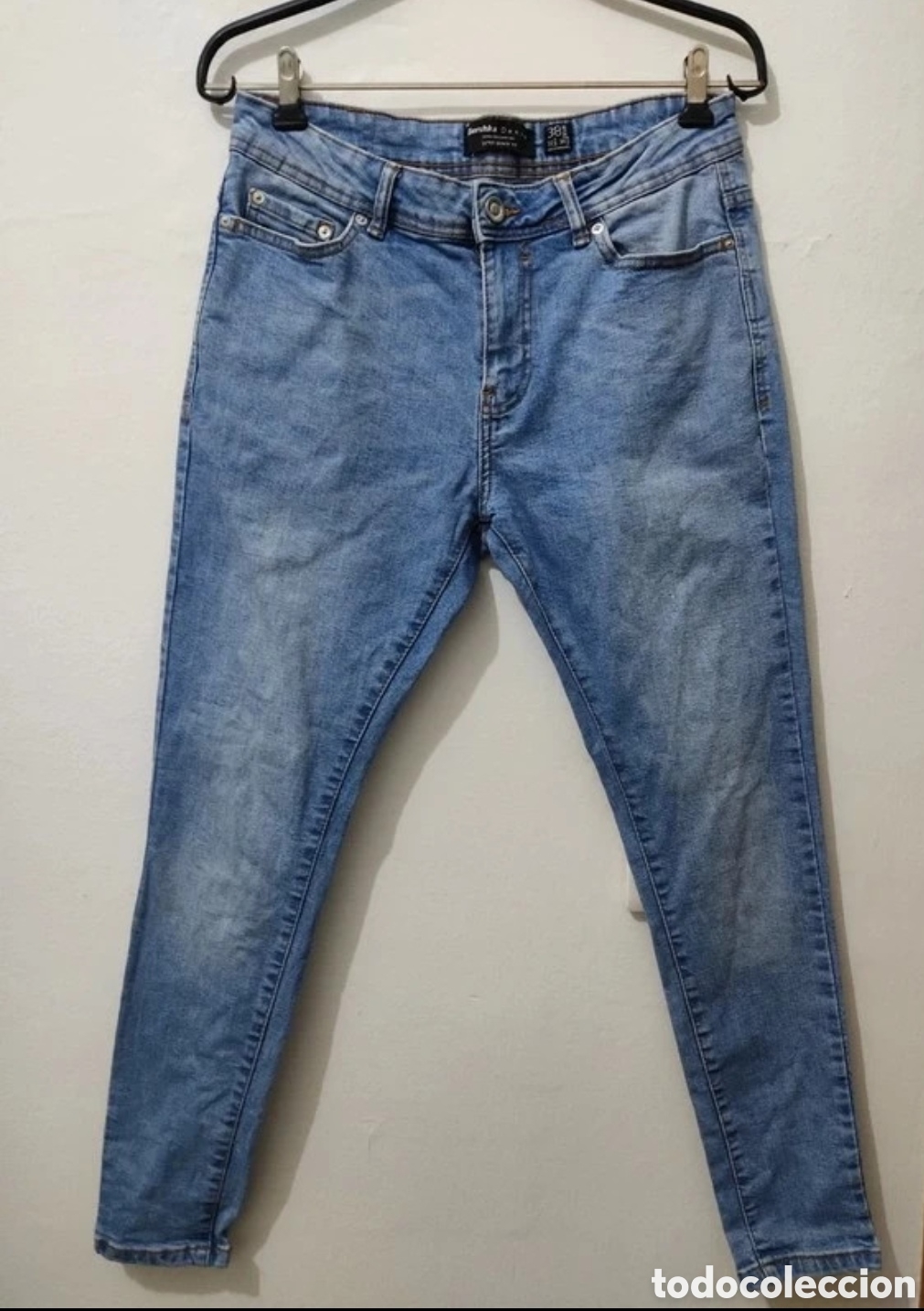 Segunda mano: Vaqueros Pitillo para mujer talla 38 marca Bershka - Foto 21