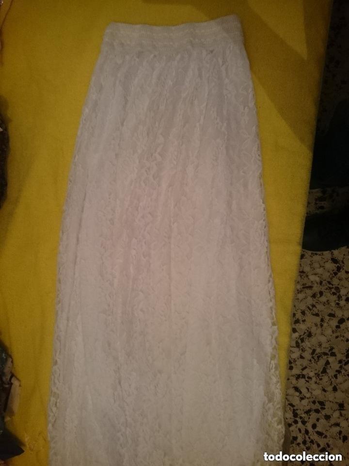 Segunda mano: FALDA LARGA BLANCA - TALLA M - Foto 1