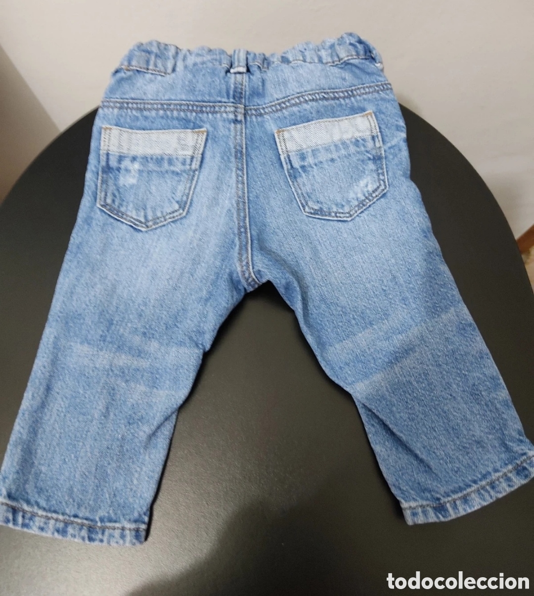 Segunda mano: Vaqueros para Beb&eacute;s de 4-6 meses marca H&M - Foto 8