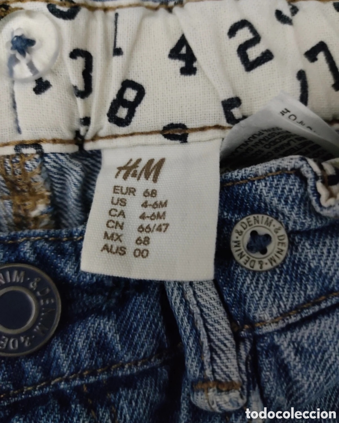 Segunda mano: Vaqueros para Beb&eacute;s de 4-6 meses marca H&M - Foto 19