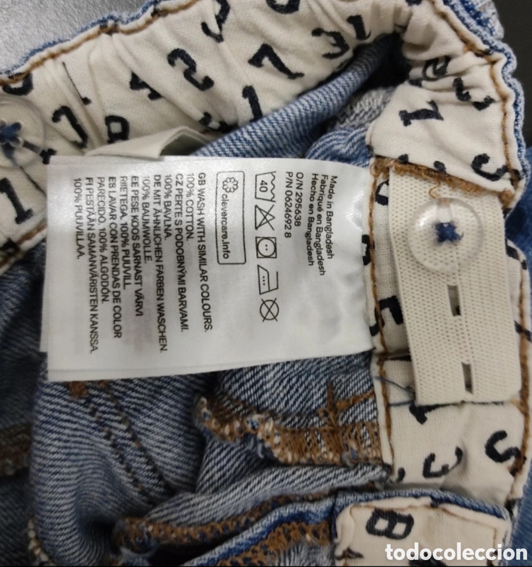 Segunda mano: Vaqueros para Beb&eacute;s de 4-6 meses marca H&M - Foto 20