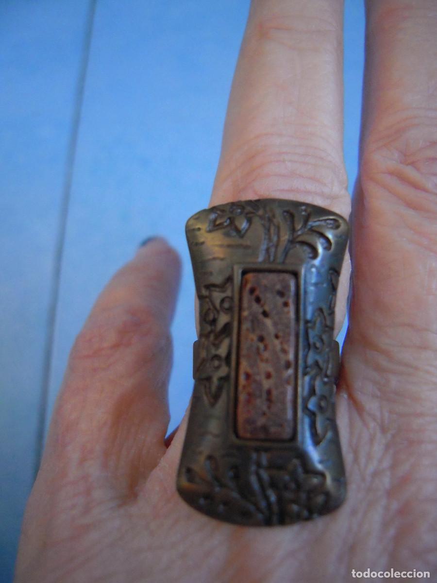 Segunda mano: Anillo alargado ajustable tipo oriental - Foto 2