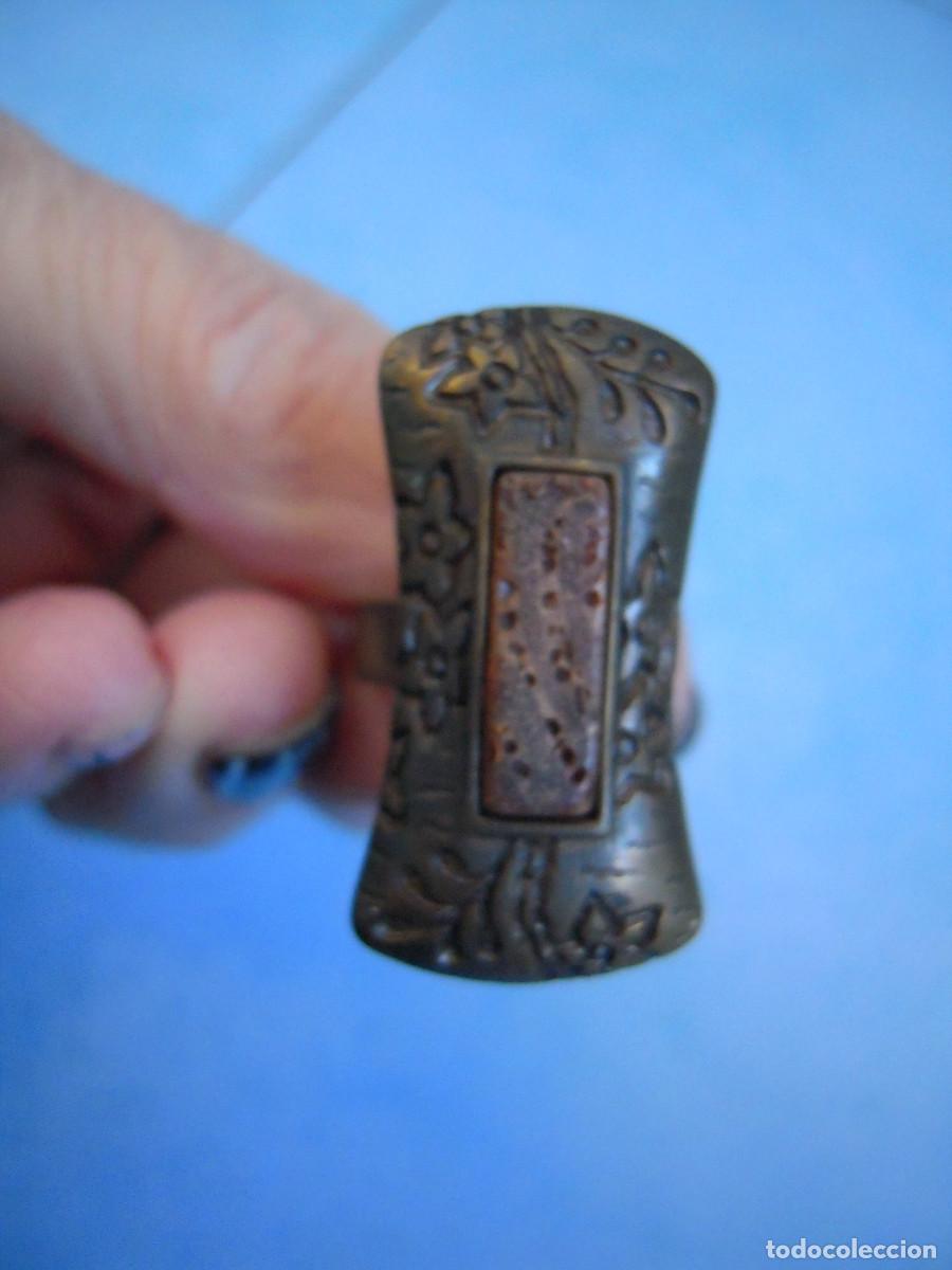 Segunda mano: Anillo alargado ajustable tipo oriental - Foto 3
