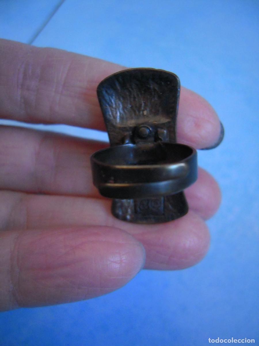 Segunda mano: Anillo alargado ajustable tipo oriental - Foto 4