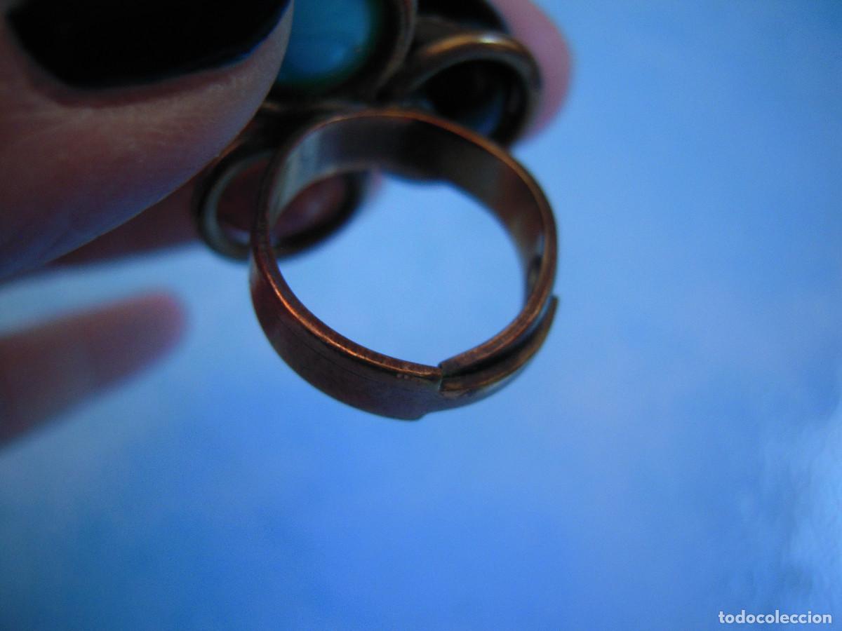 Segunda mano: Anillo tres bolas de colores - Foto 5