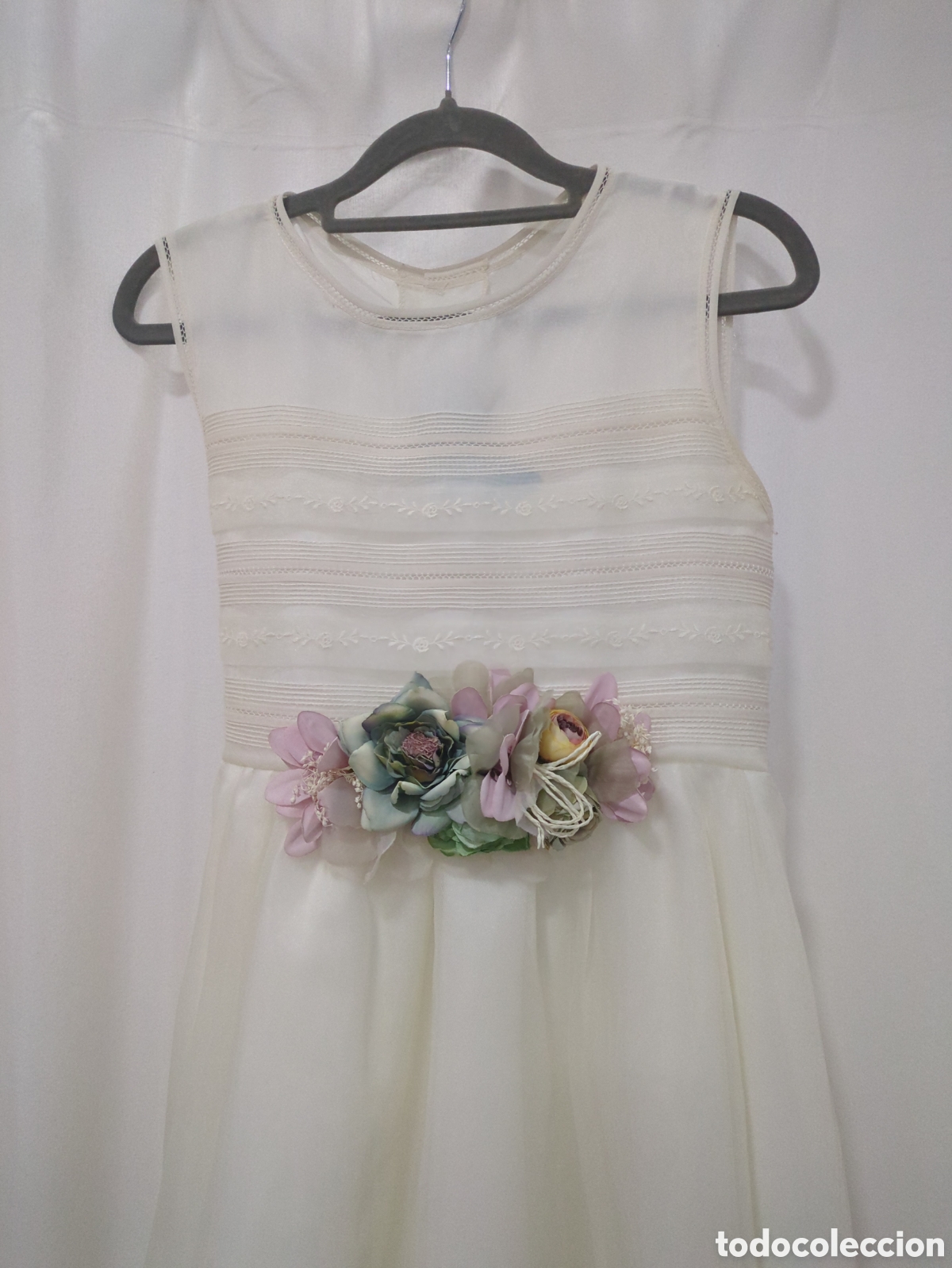 Segunda mano: Vestido de comuni&oacute;n blanco - Foto 2