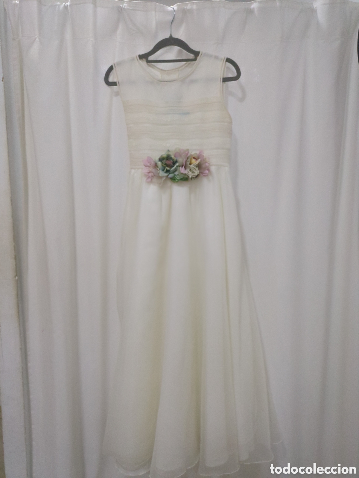 Segunda mano: Vestido de comuni&oacute;n blanco - Foto 1