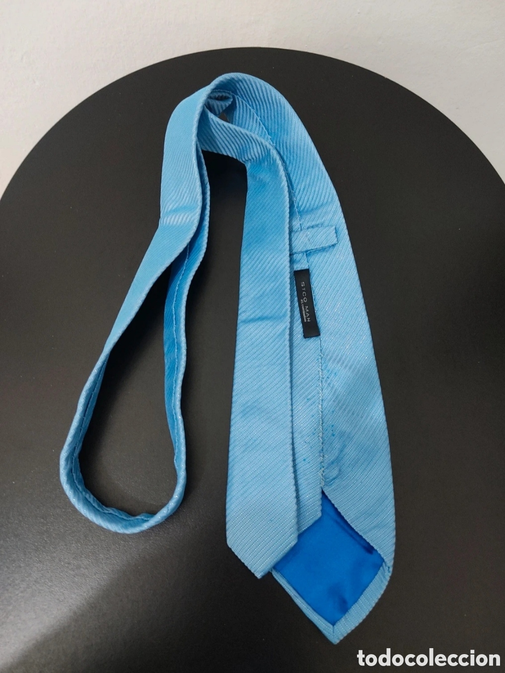 Segunda mano: Corbata para hombre marca STCO 100% Seda - Foto 3