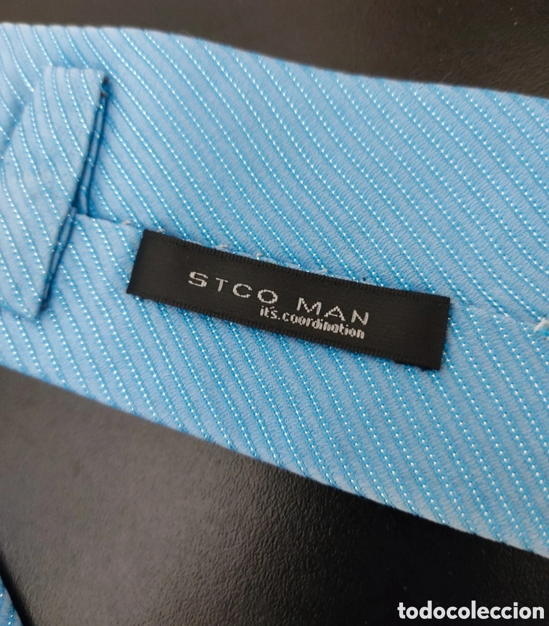 Segunda mano: Corbata para hombre marca STCO 100% Seda - Foto 5