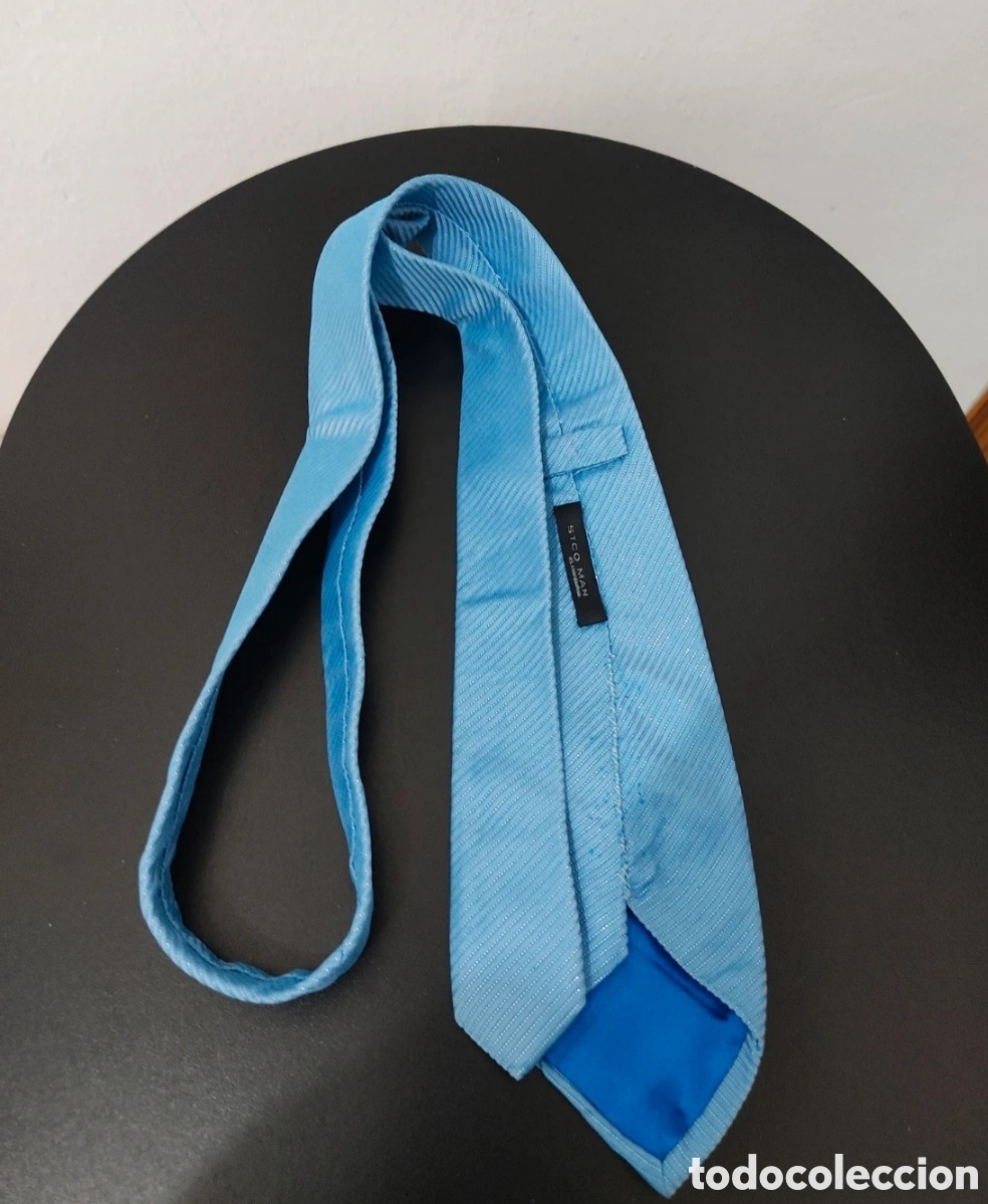 Segunda mano: Corbata para hombre marca STCO 100% Seda - Foto 9