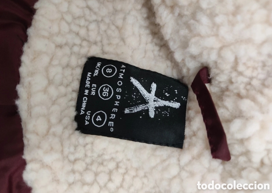 Segunda mano: Abrigo con Capucha para mujer S marca Atmosphere - Foto 7