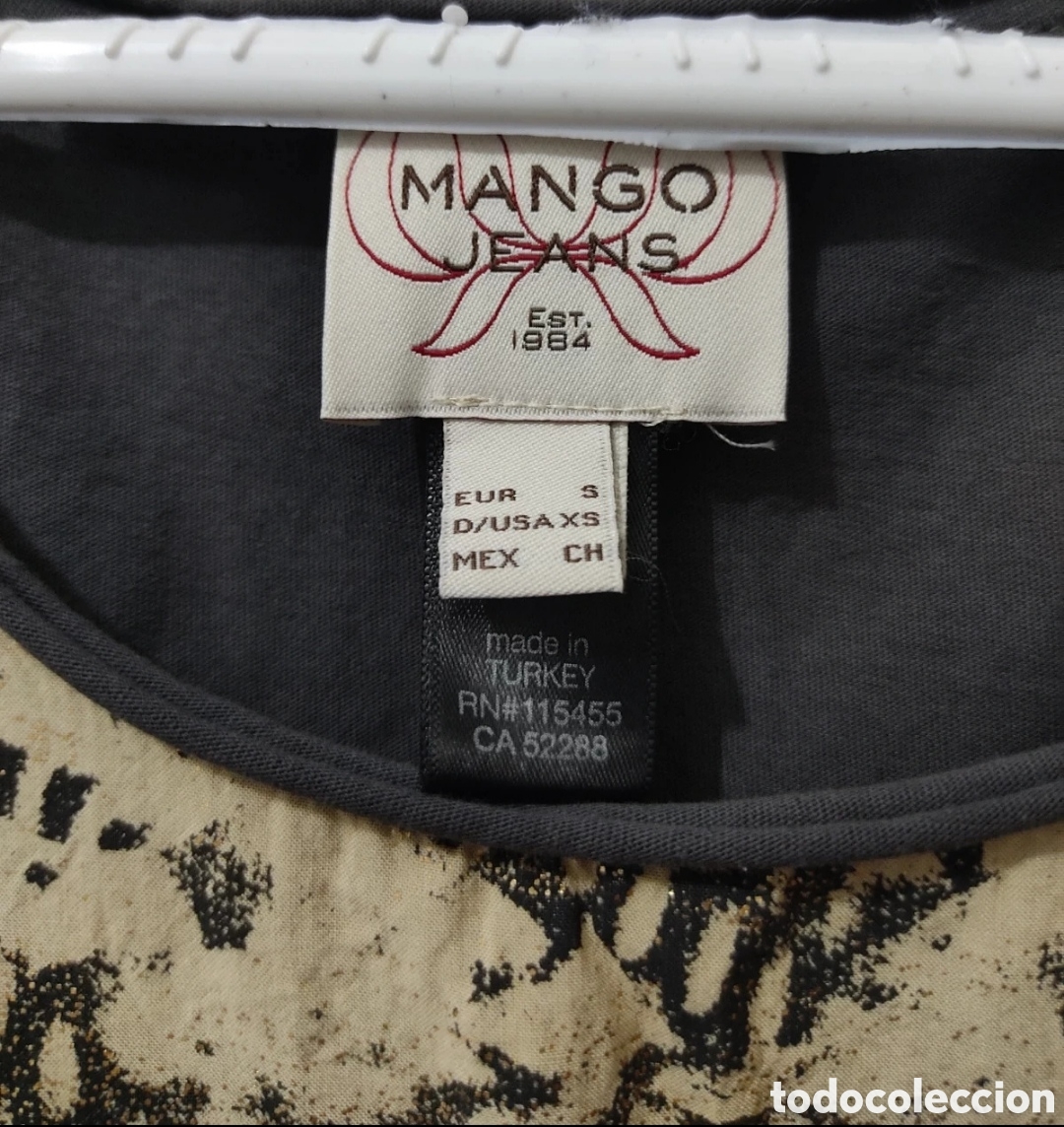 Segunda mano: Vestido Estampado de Serpiente para mujer S Mango - Foto 5