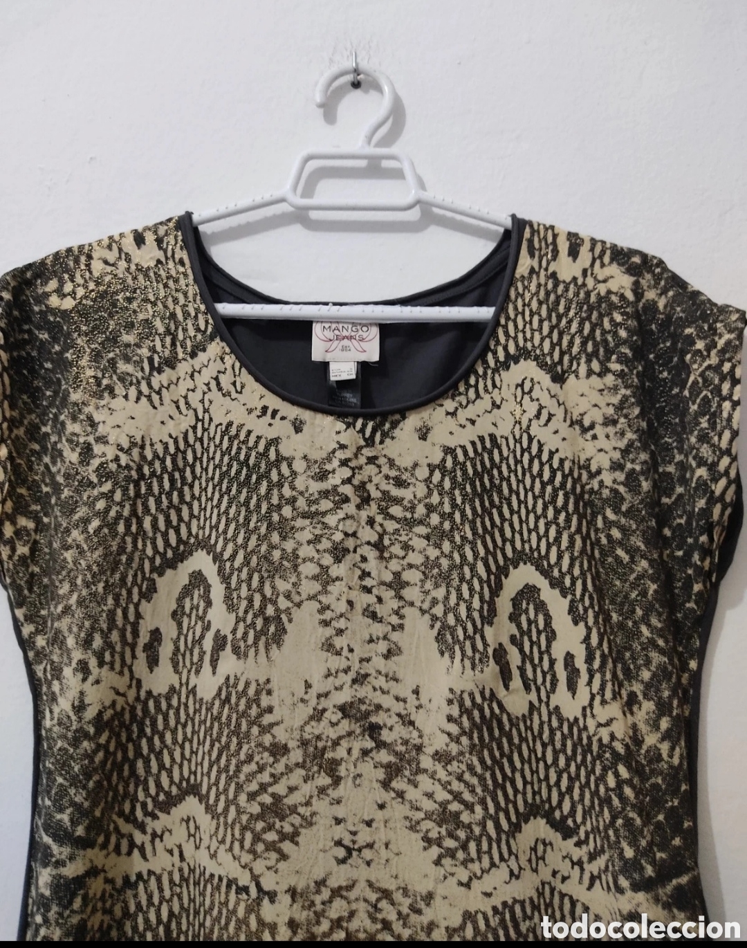 Segunda mano: Vestido Estampado de Serpiente para mujer S Mango - Foto 6