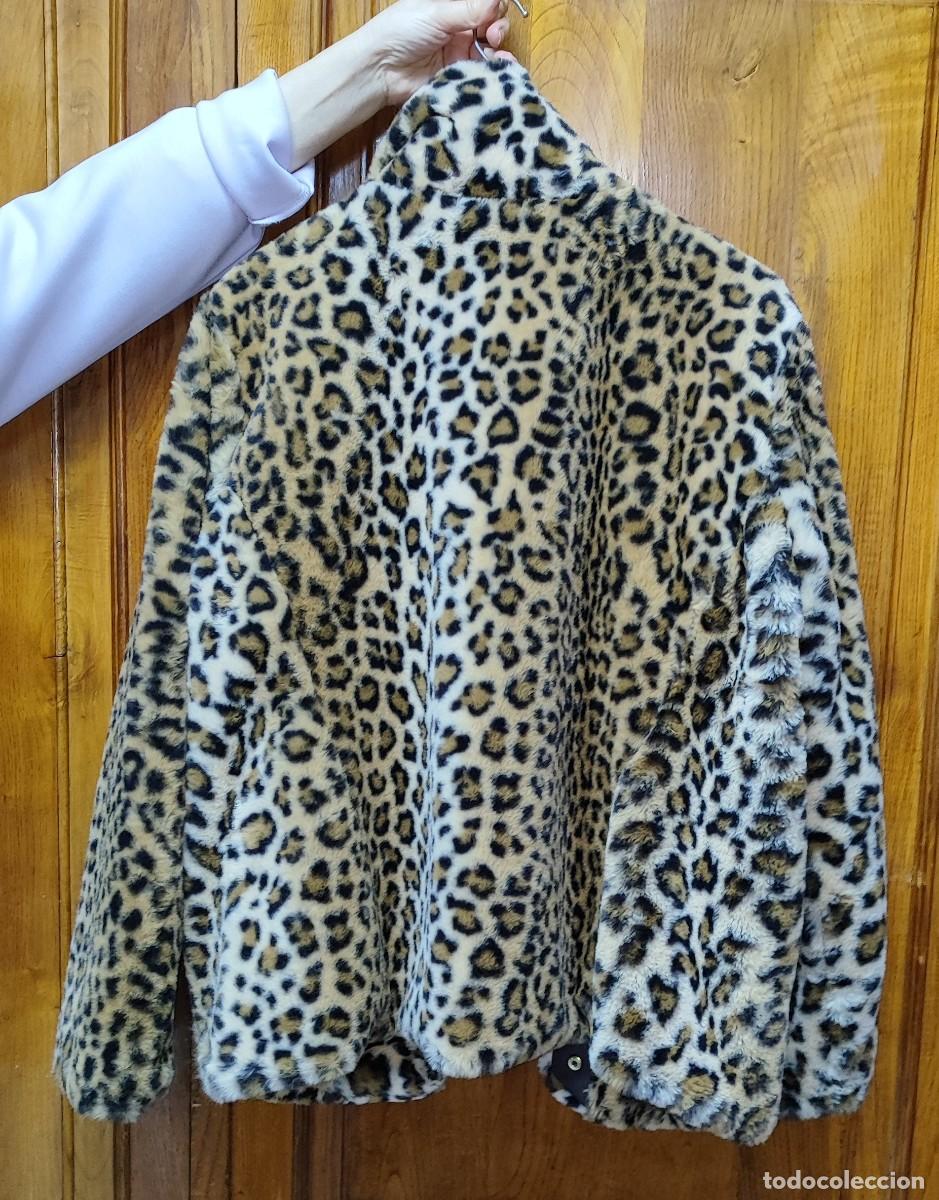 Segunda mano: CHAQUET&Oacute;N SIMIL PIEL MARCA PUNT ROMA. - Foto 2