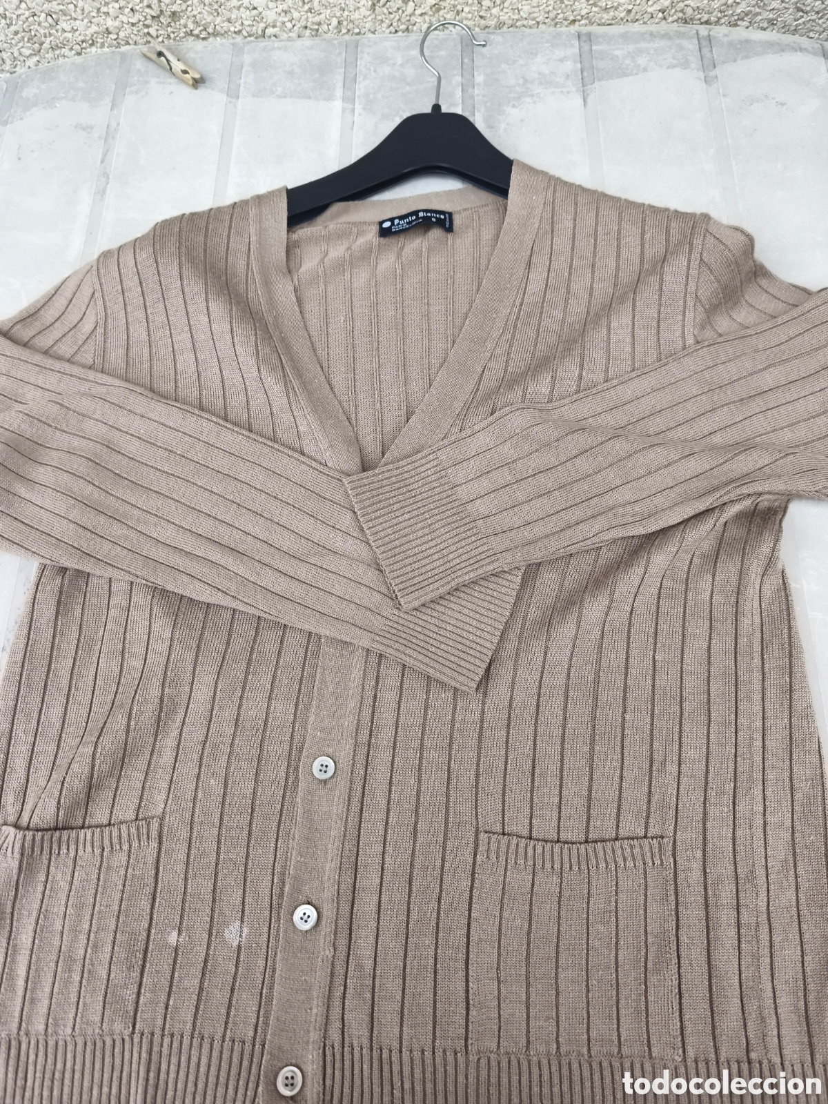 Segunda mano: Jersey/chaqueta Punto Blanco - Foto 1