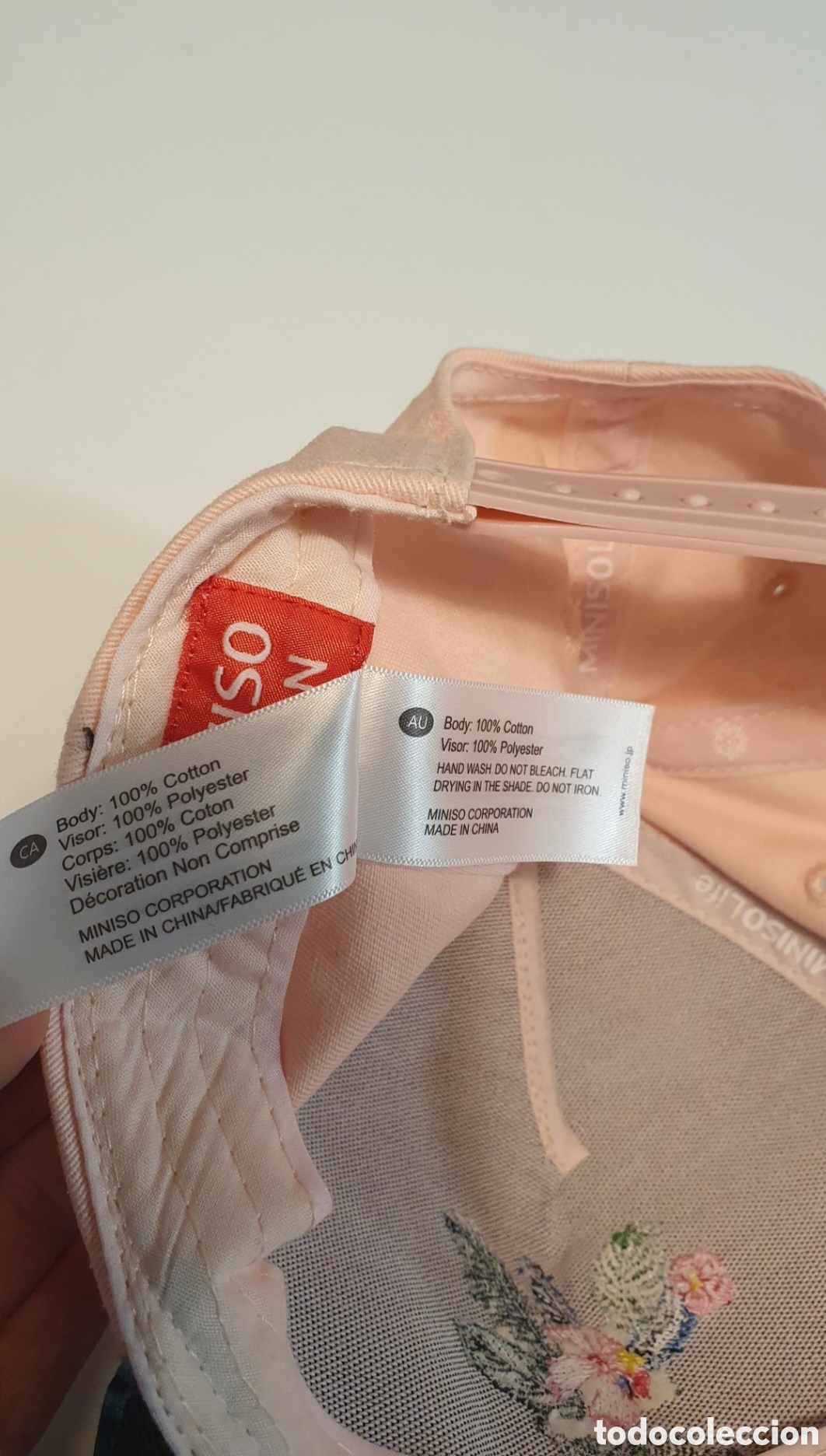 Segunda mano: MINISO FLORAL FLAT VISOR CAP - Foto 3