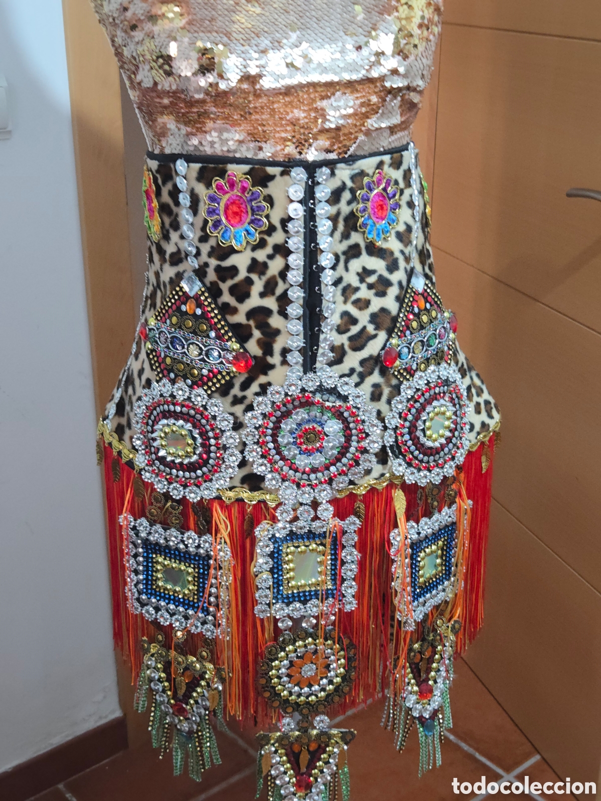 Segunda mano: Falda tribal hecha a mano - Foto 2