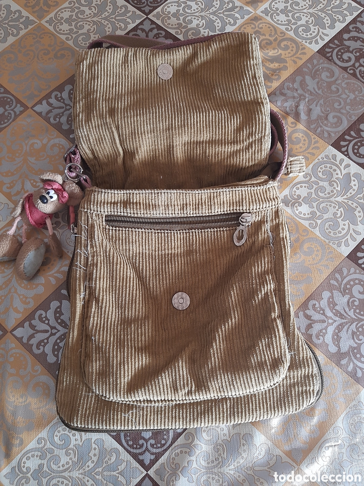 Segunda mano: Bolso de pana marron - Foto 2
