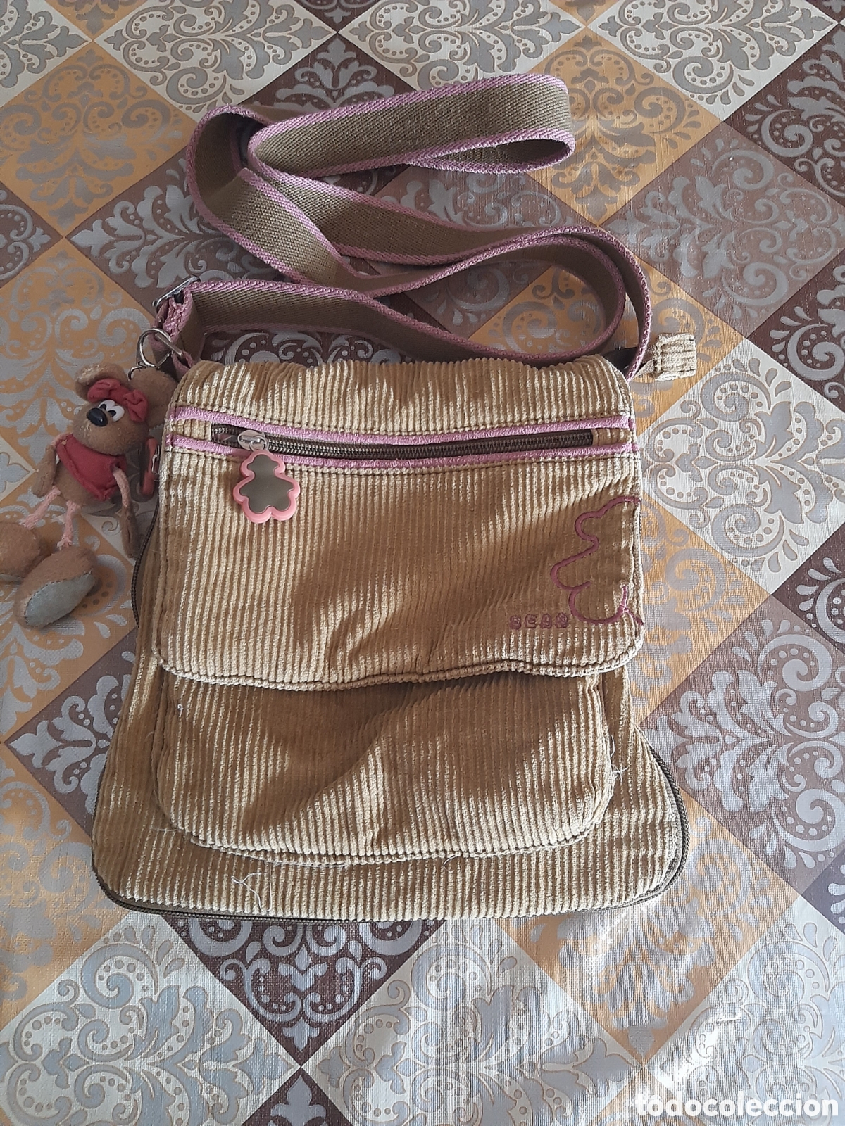 Segunda mano: Bolso de pana marron - Foto 1