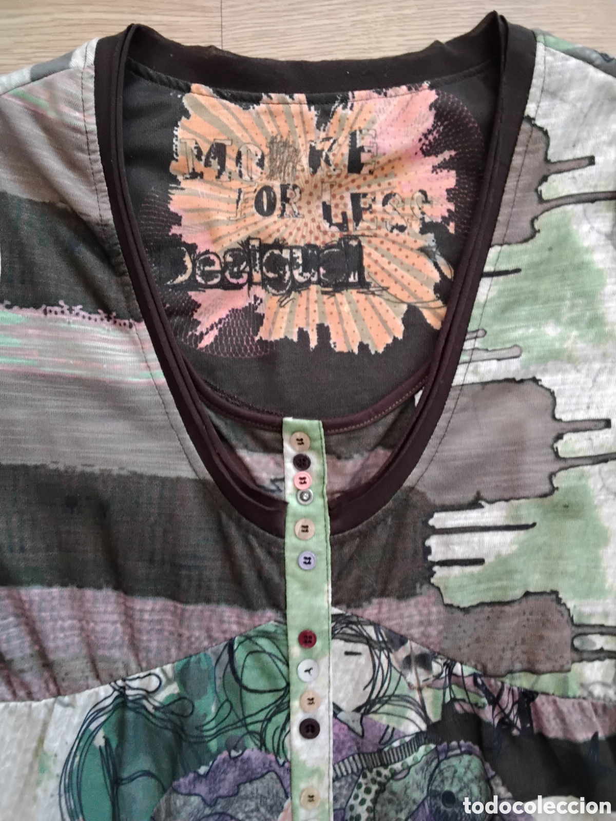 Segunda mano: Vestido Estampado Desigual - Foto 4