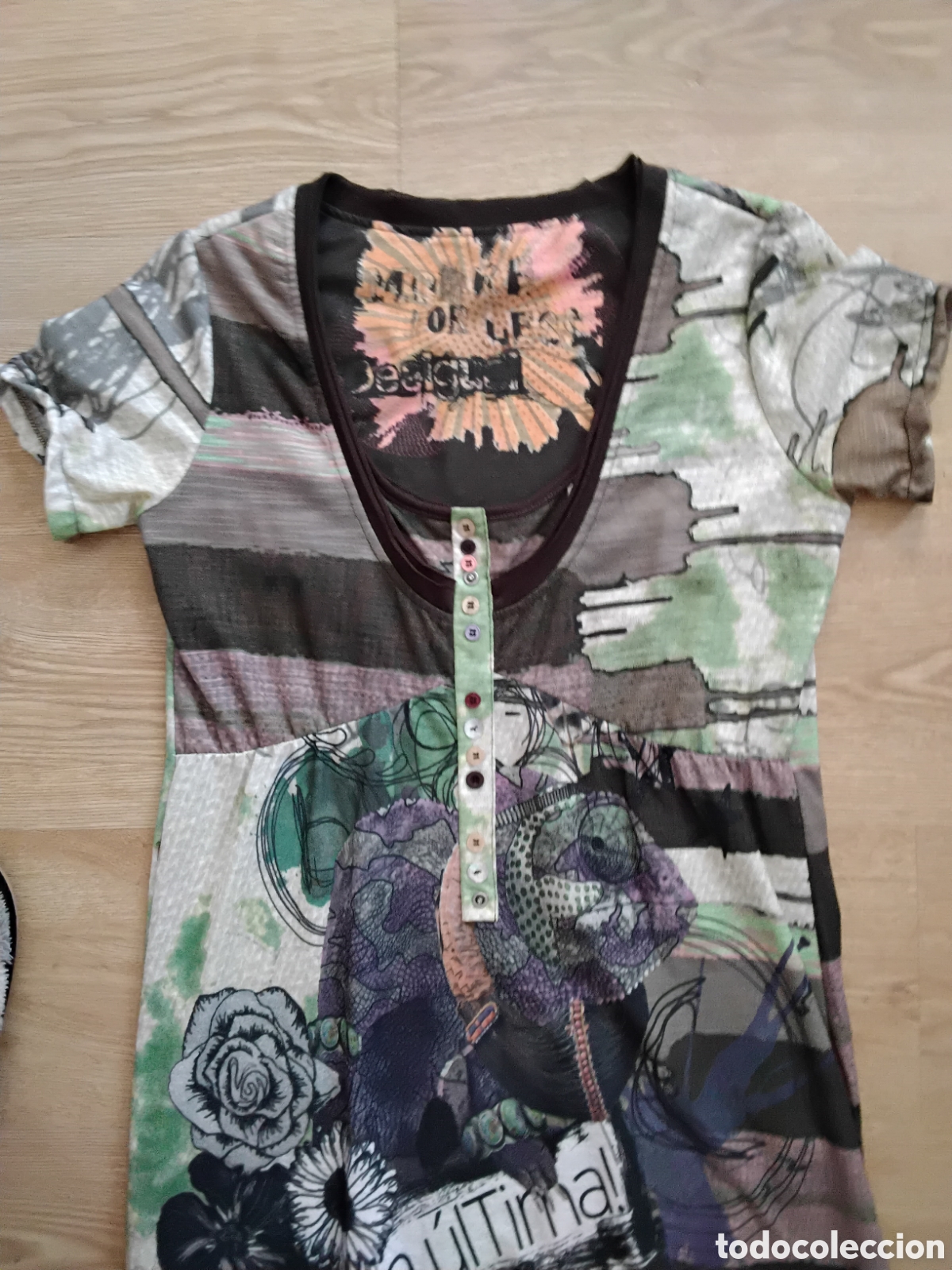 Segunda mano: Vestido Estampado Desigual - Foto 5