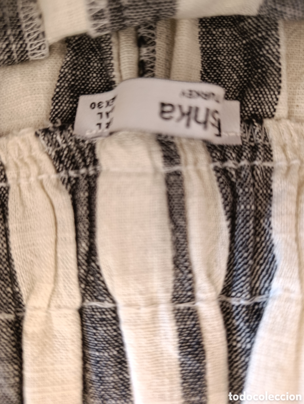 Segunda mano: Pantal&oacute;n bermuda de rayas - Foto 2