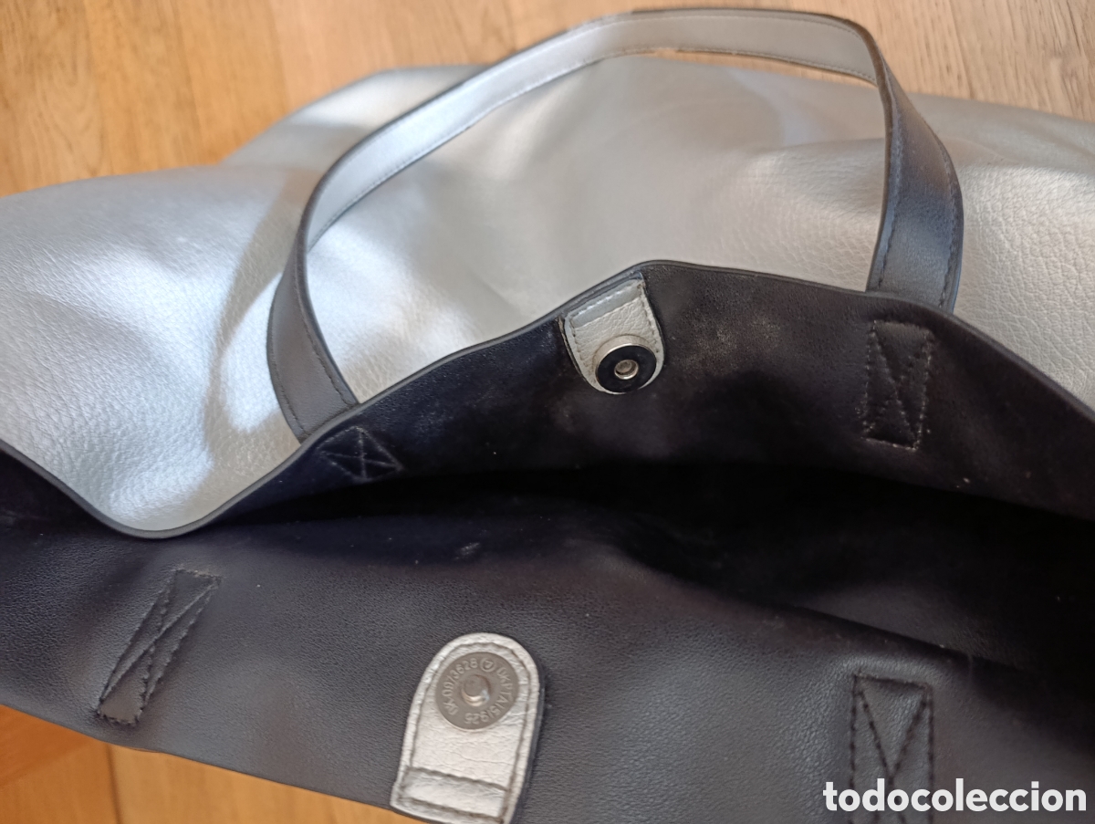 Segunda mano: Bolso con asas plateado - Foto 2