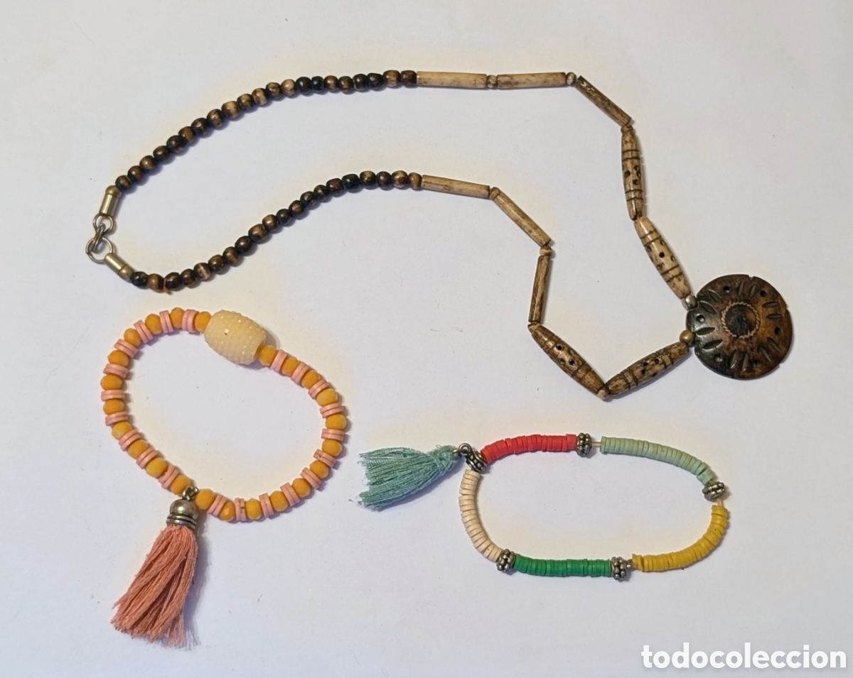 Segunda mano: Lote pulseras y collar - Foto 1