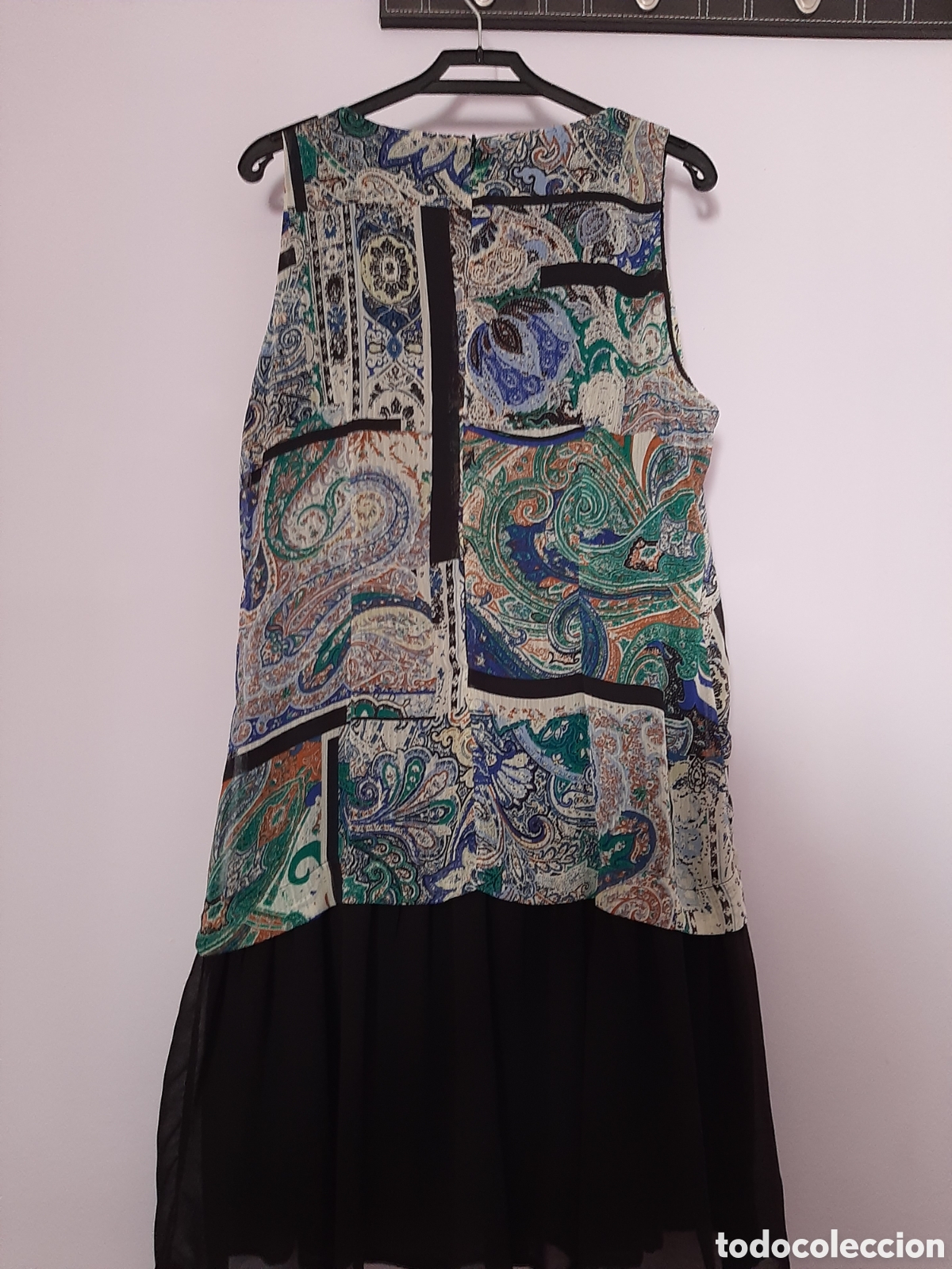 Segunda mano: Vestido de gasa corto estampado 44 - Foto 2