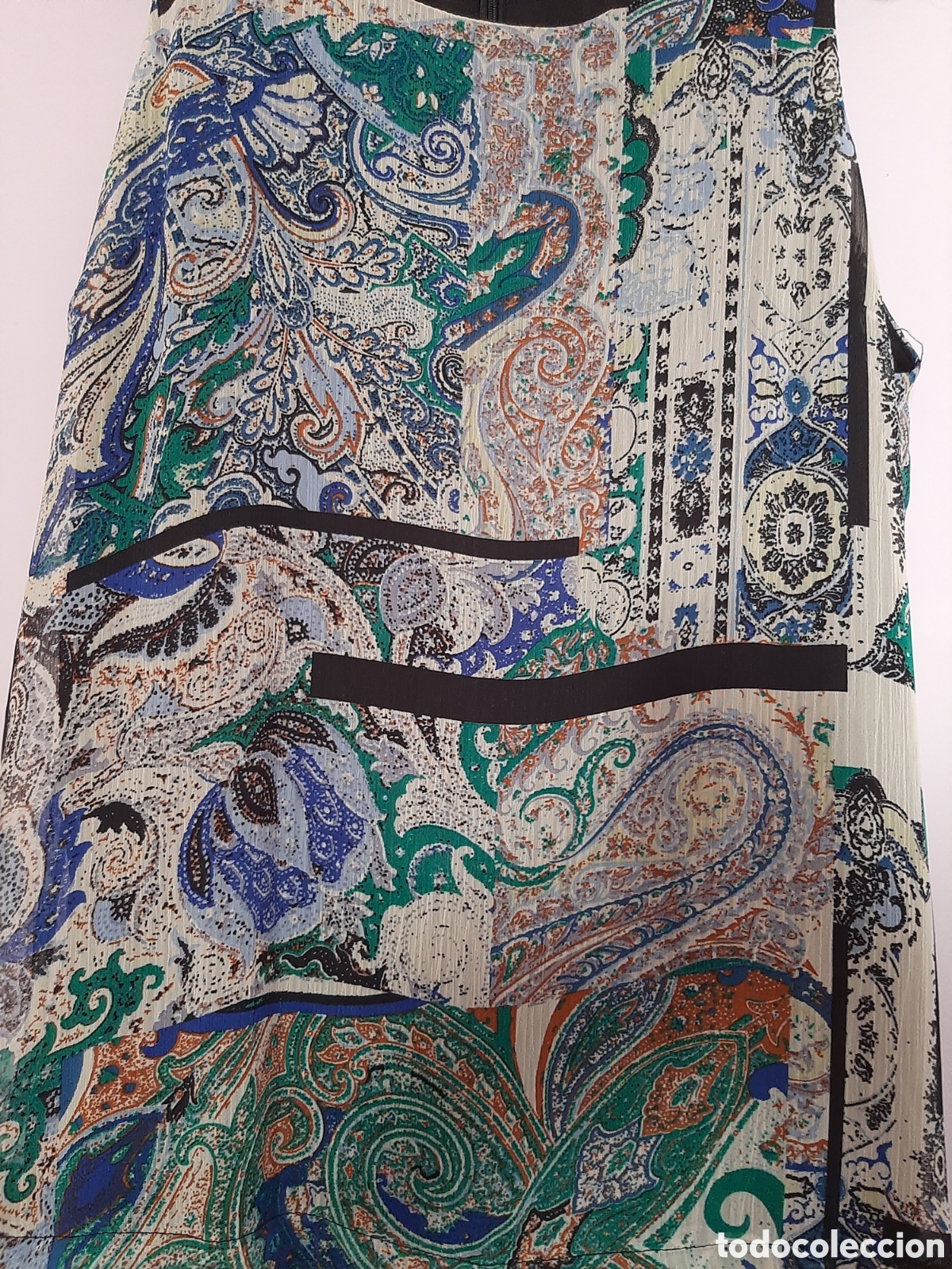 Segunda mano: Vestido de gasa corto estampado 44 - Foto 3