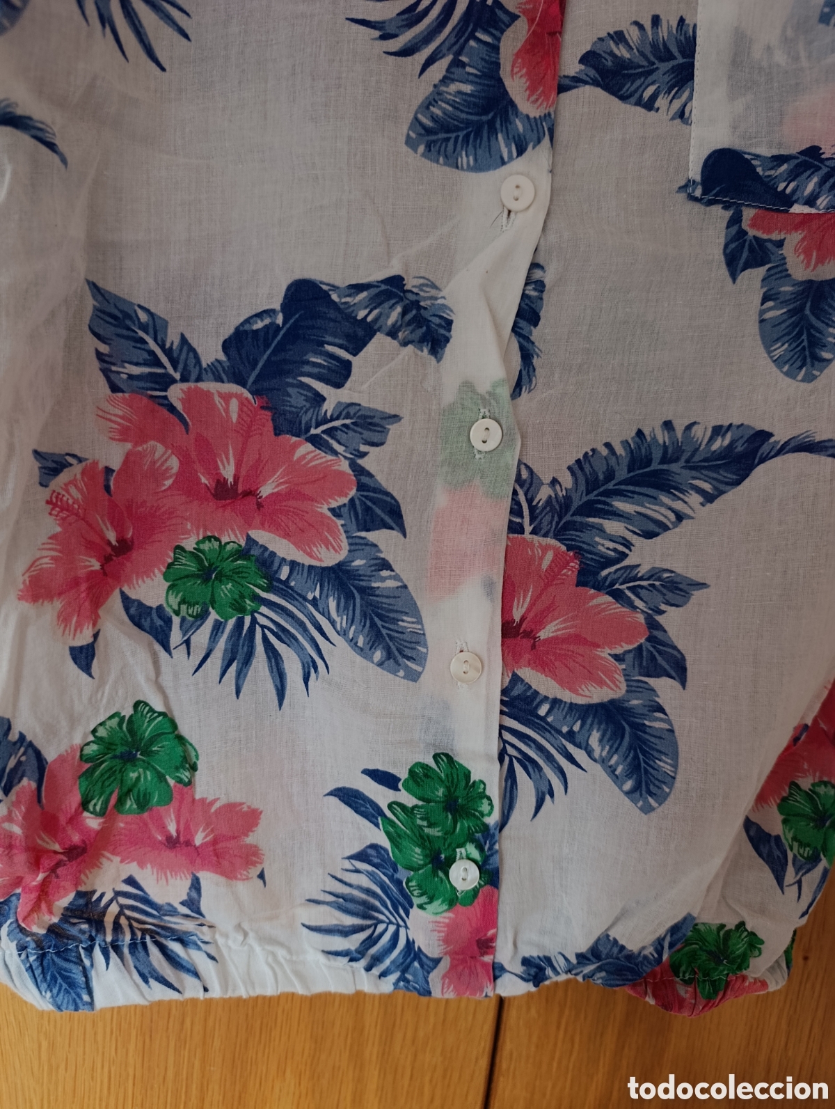 Segunda mano: Blusa camisa de verano estampada - Foto 2