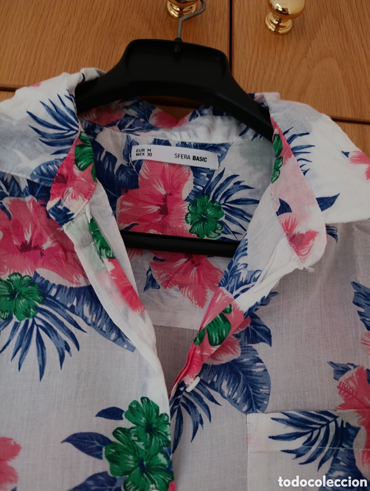 Segunda mano: Blusa camisa de verano estampada - Foto 3