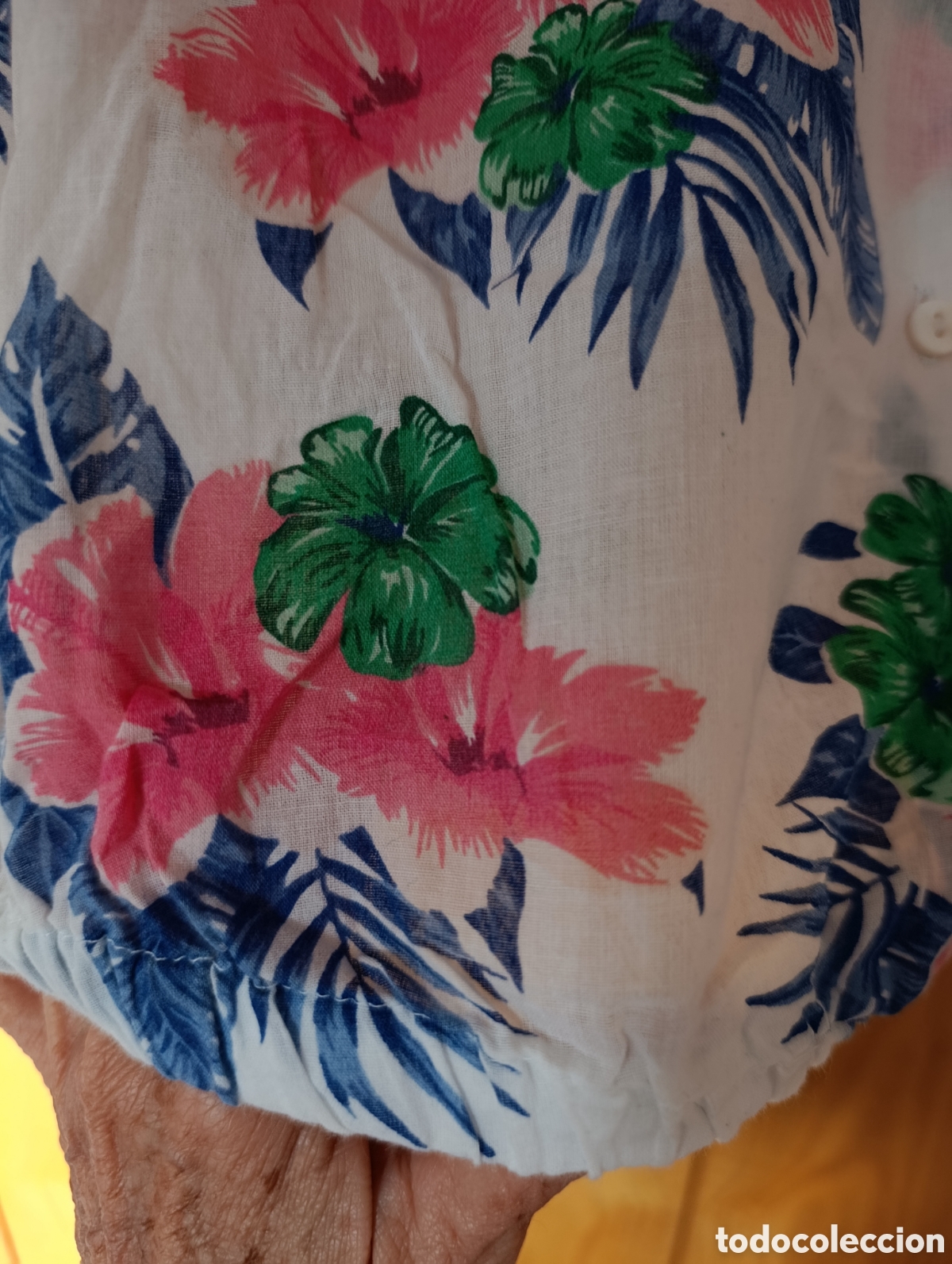 Segunda mano: Blusa camisa de verano estampada - Foto 4