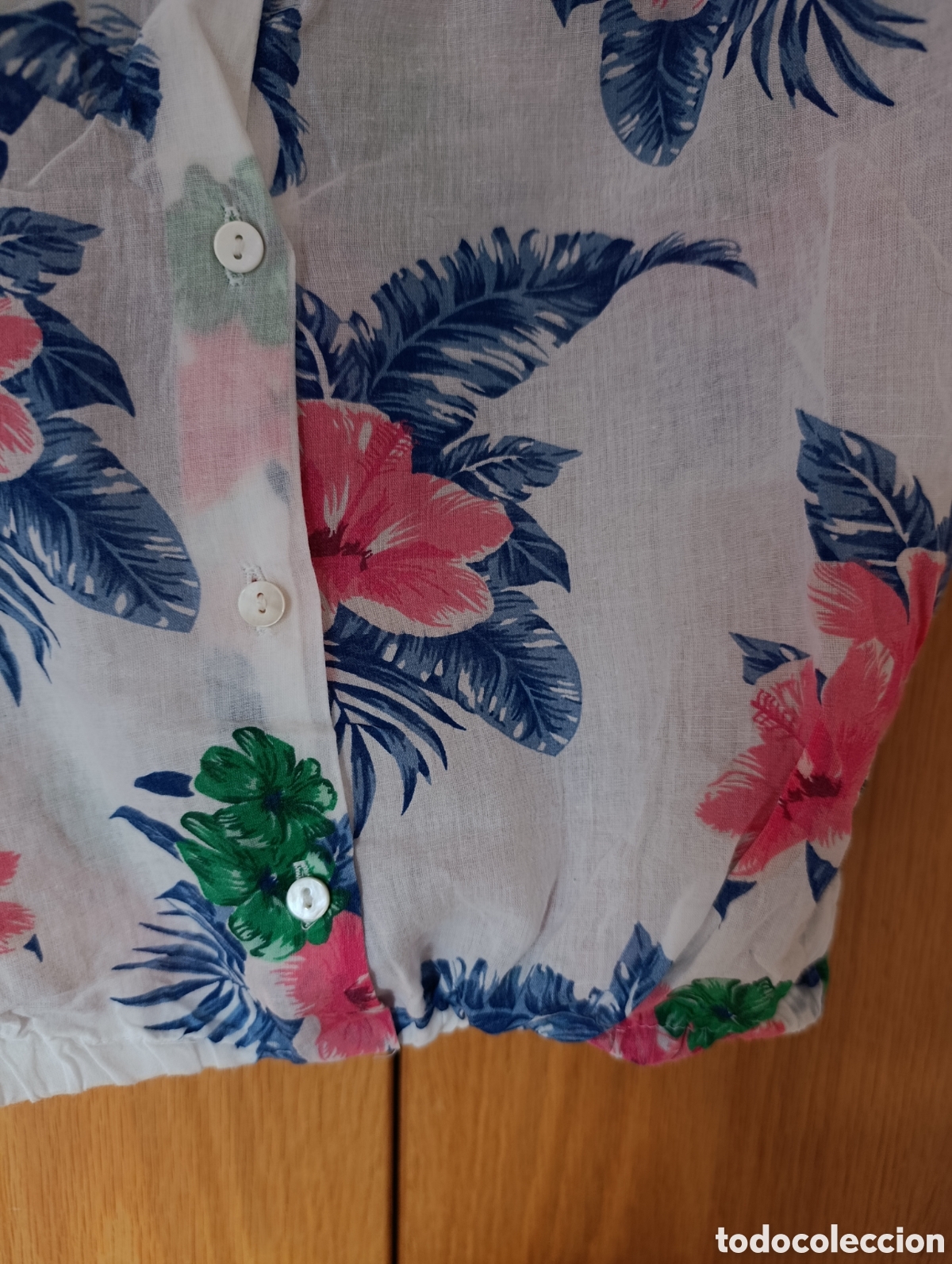 Segunda mano: Blusa camisa de verano estampada - Foto 5