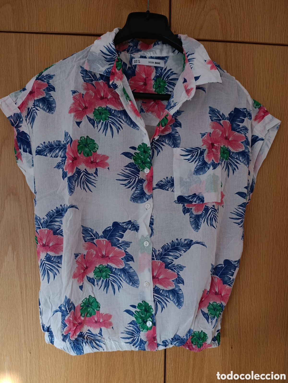 Segunda mano: Blusa camisa de verano estampada - Foto 1