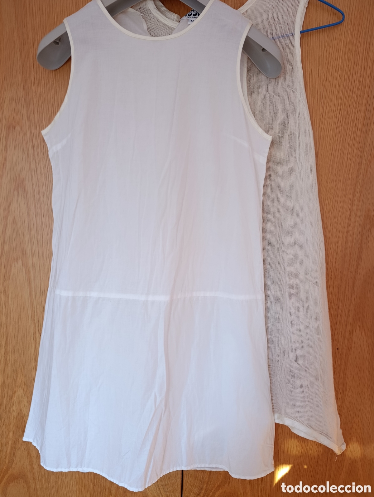 Segunda mano: Vestido 2en 1 blanco crudo - Foto 1
