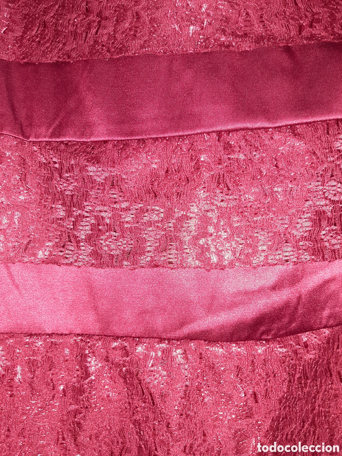Segunda mano: VESTIDO DE FIESTA GRANATE 44 - Foto 5