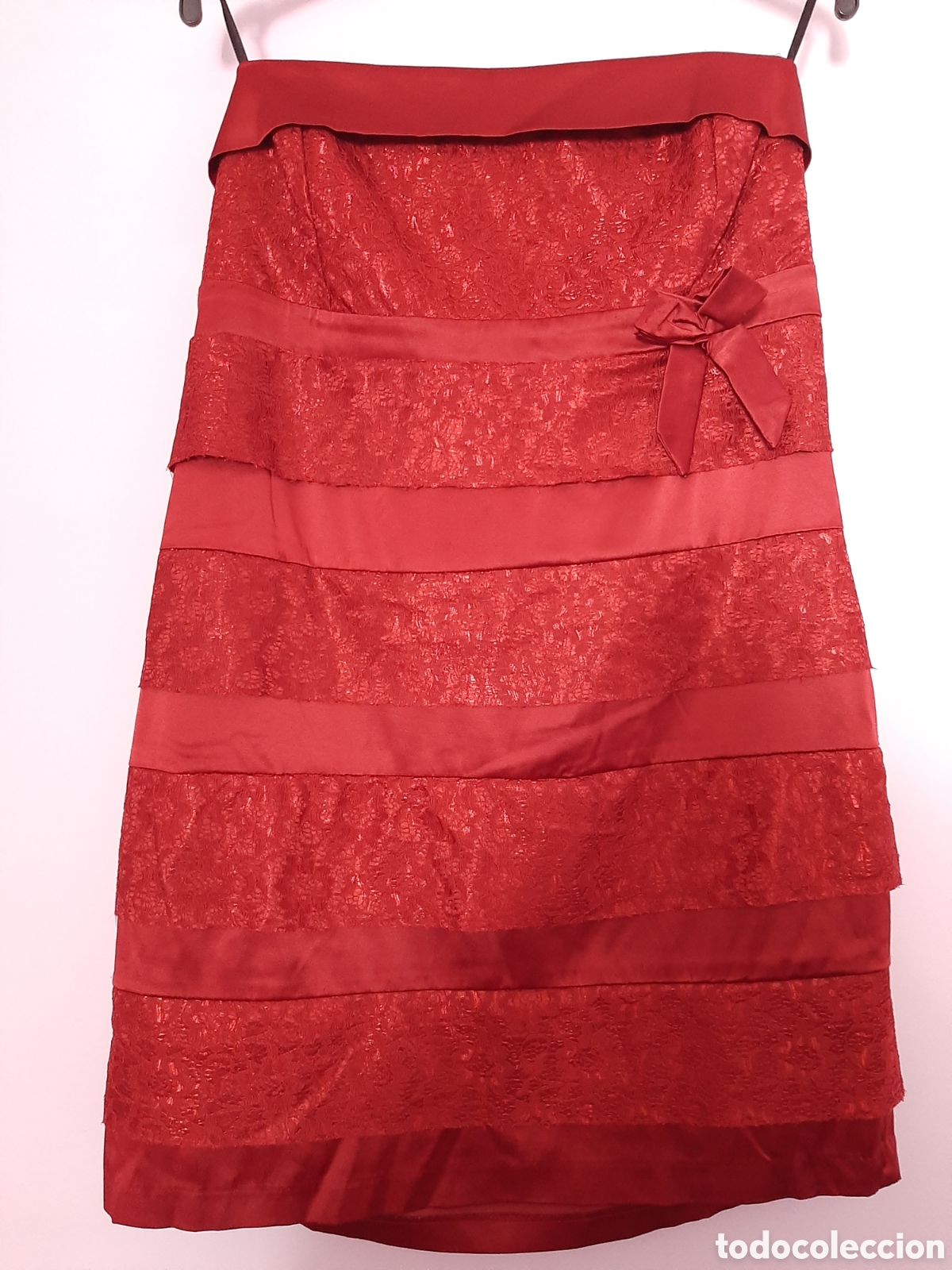 Second-Hand: VESTIDO DE FIESTA GRANATE 44