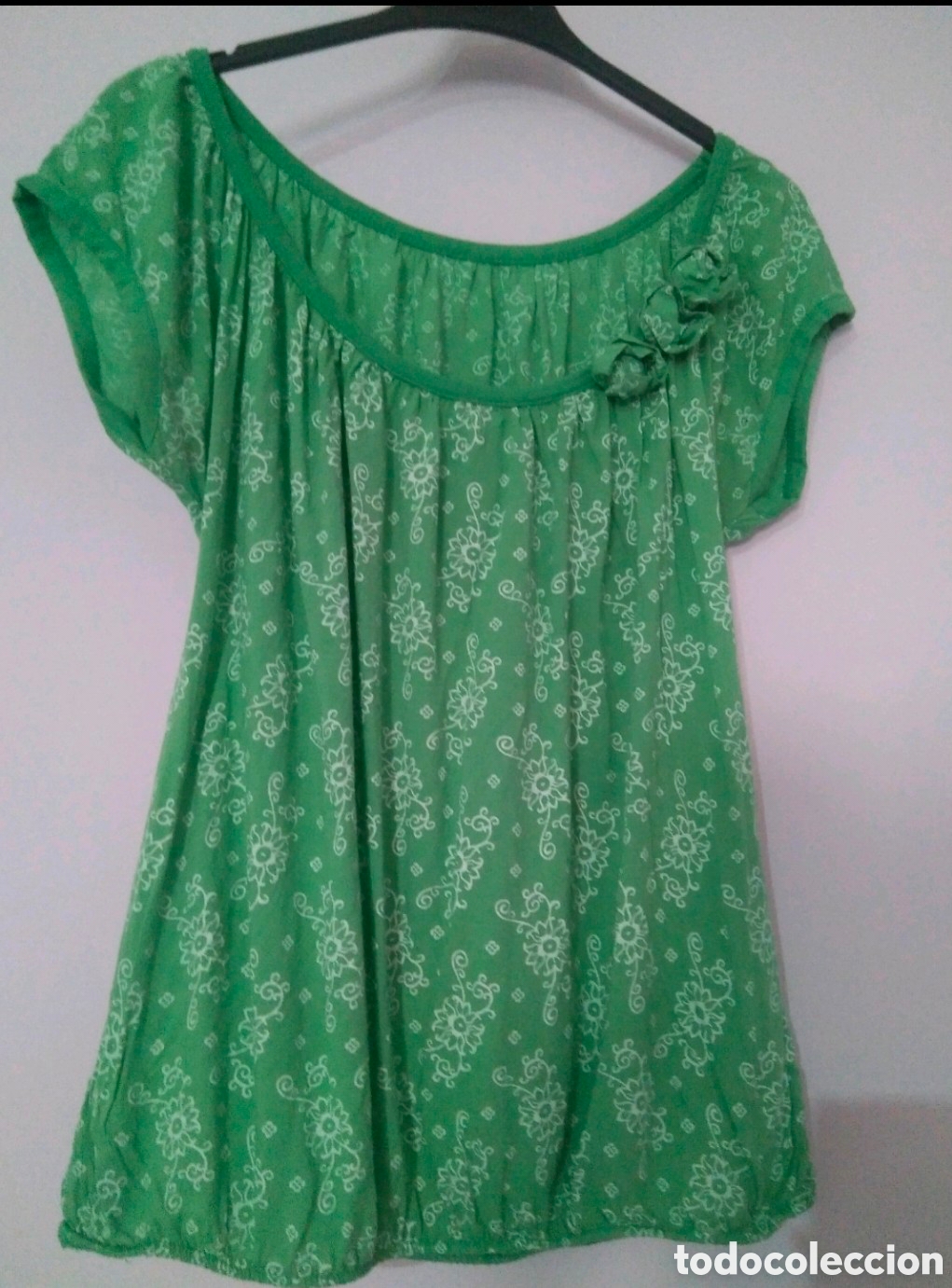 Segunda mano: Blusa manga corta verde - Foto 2