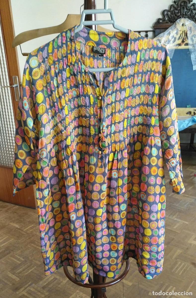 Segunda Mano: Rb 200 Camisa / camisola estampada con mucho color - Heeru Kuman - T M - Manga 3/4