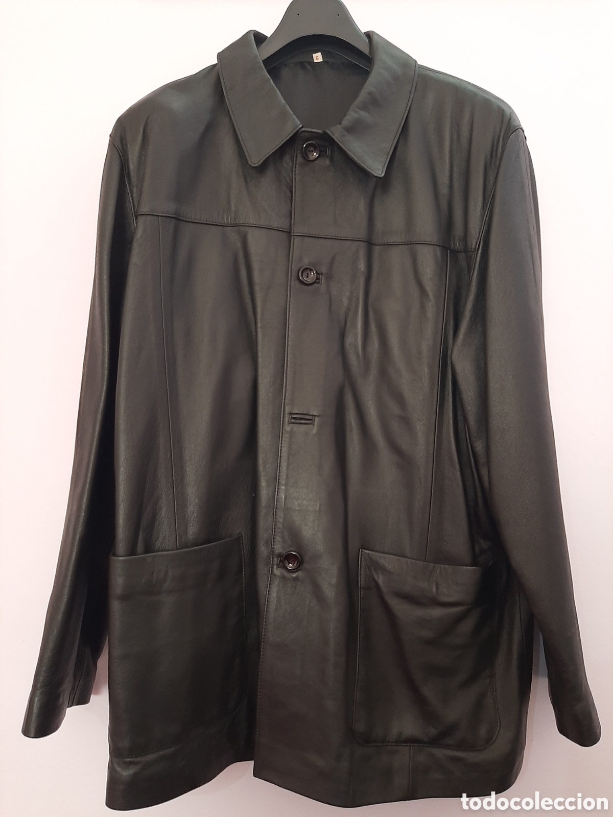 Segunda Mano: Chaqueta piel polipiel sint&eacute;tica