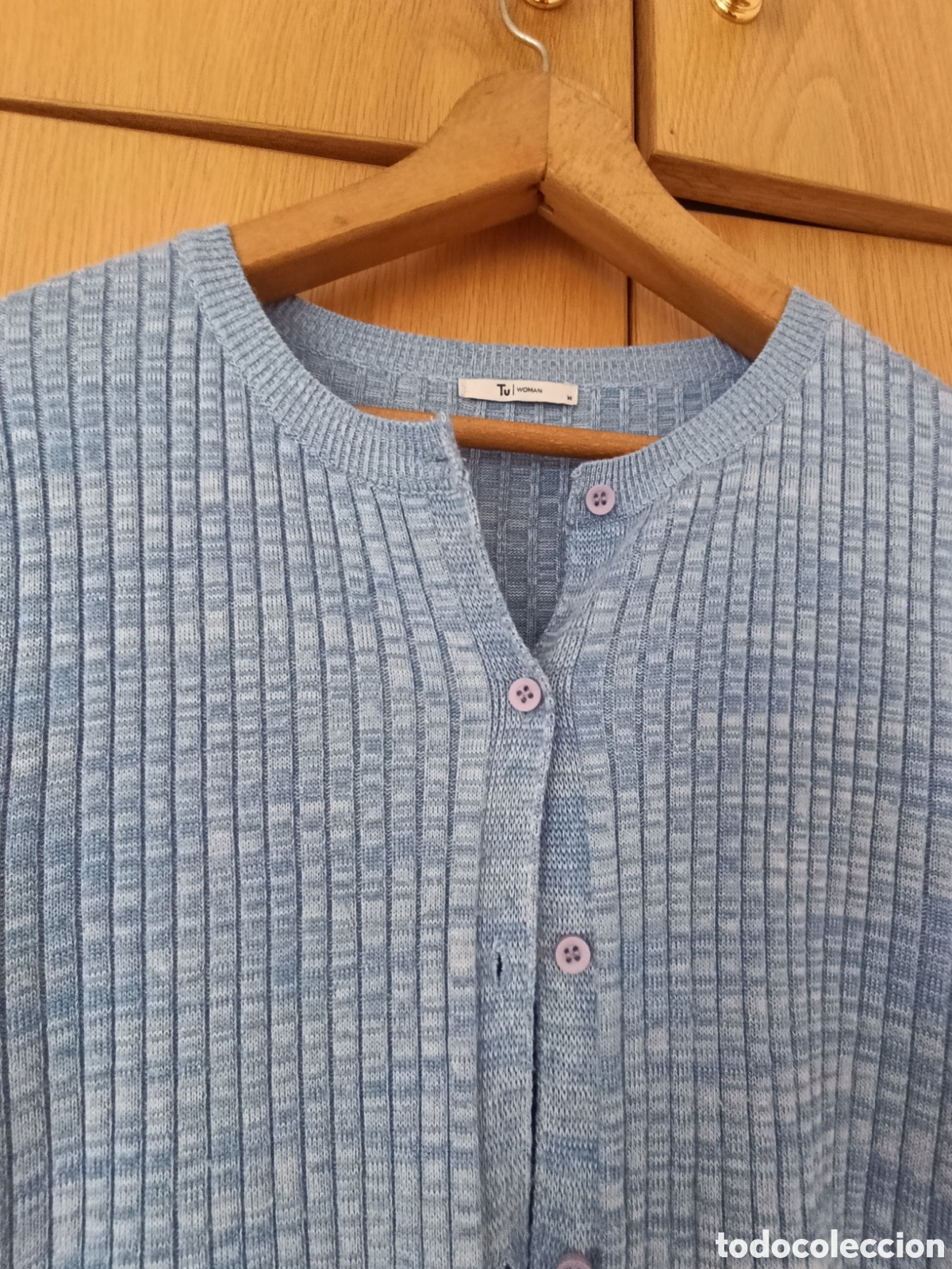 Segunda mano: Jersey c&aacute;rdigan azul - Foto 2