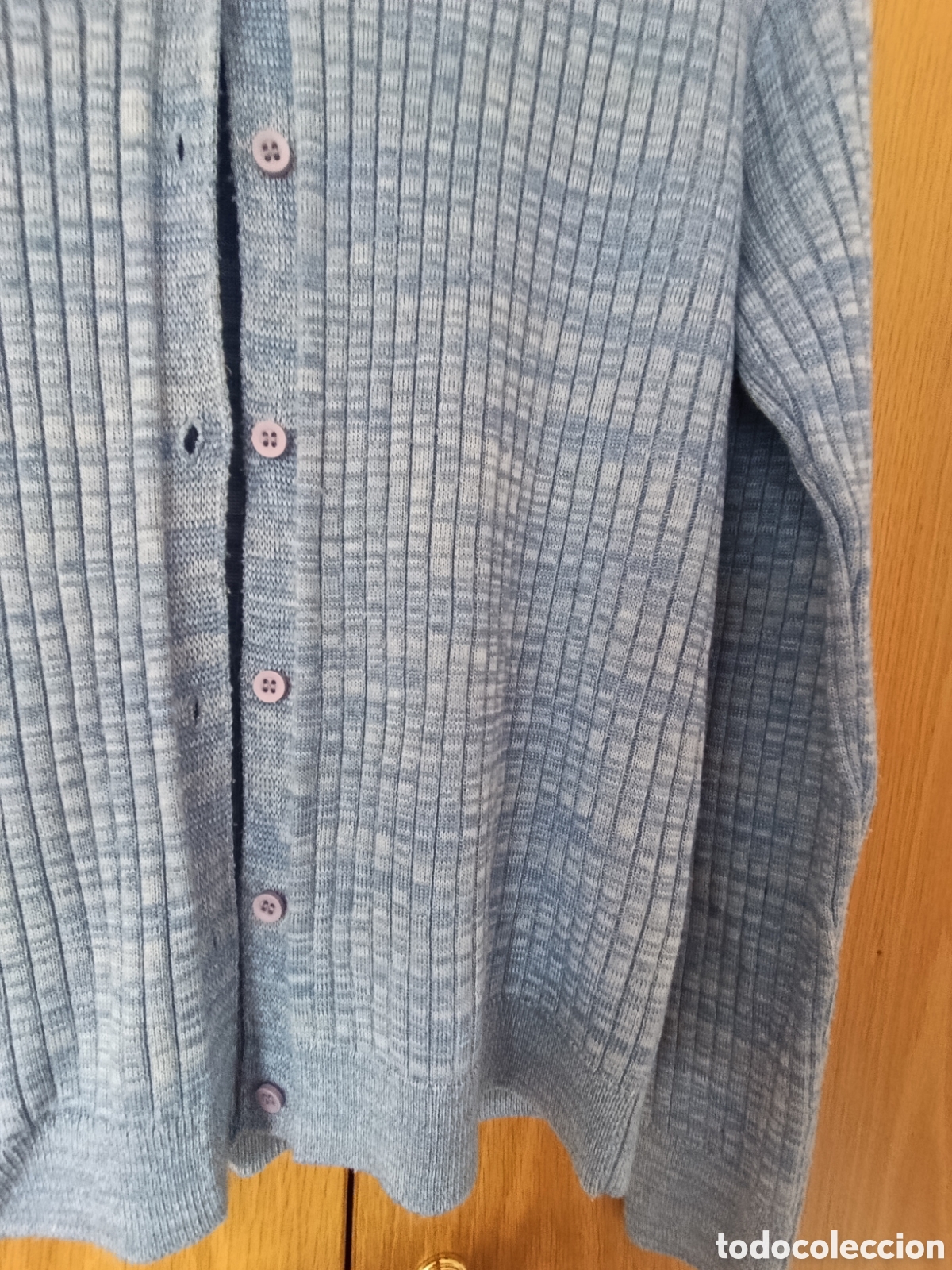 Segunda mano: Jersey c&aacute;rdigan azul - Foto 3