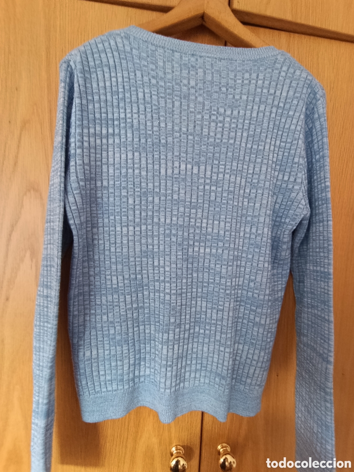 Segunda mano: Jersey c&aacute;rdigan azul - Foto 4