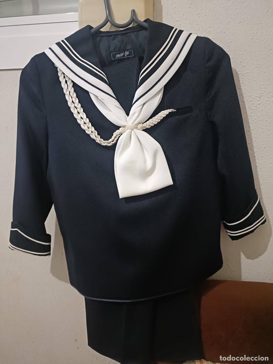 Segunda Mano: Traje de comuni&oacute;n ni&ntilde;o marinero marca marfe