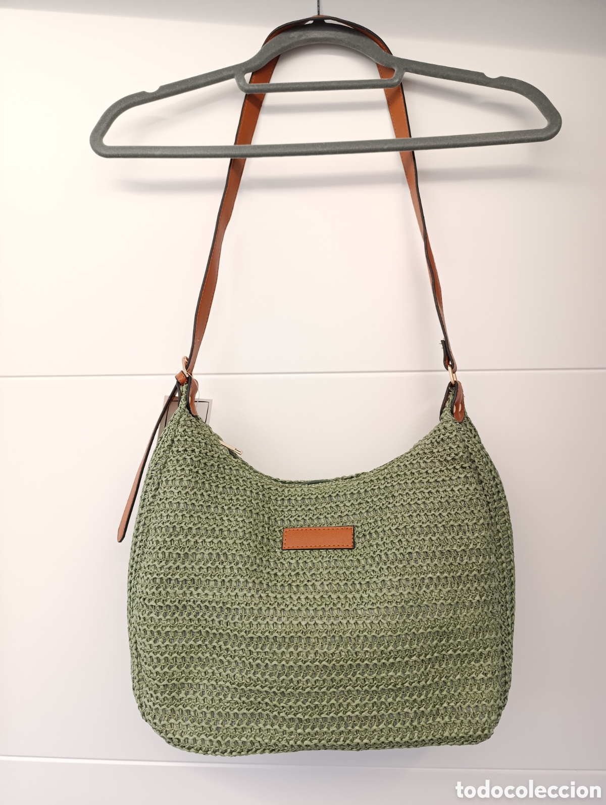 Segunda mano: Bolso Irlanda verde con forro - Foto 1
