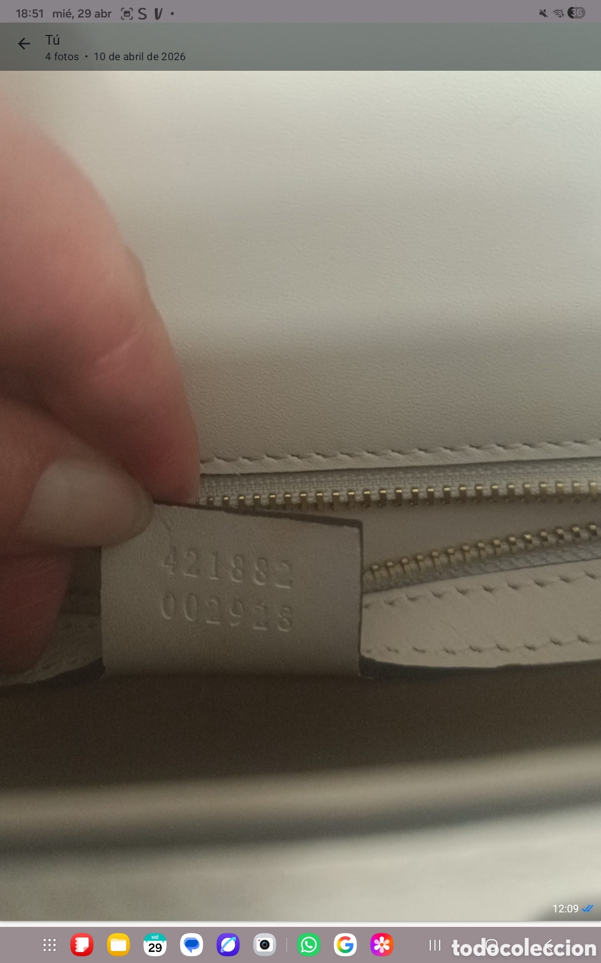 Segunda mano: Bolso Gucci Silvie Blanco - Foto 9