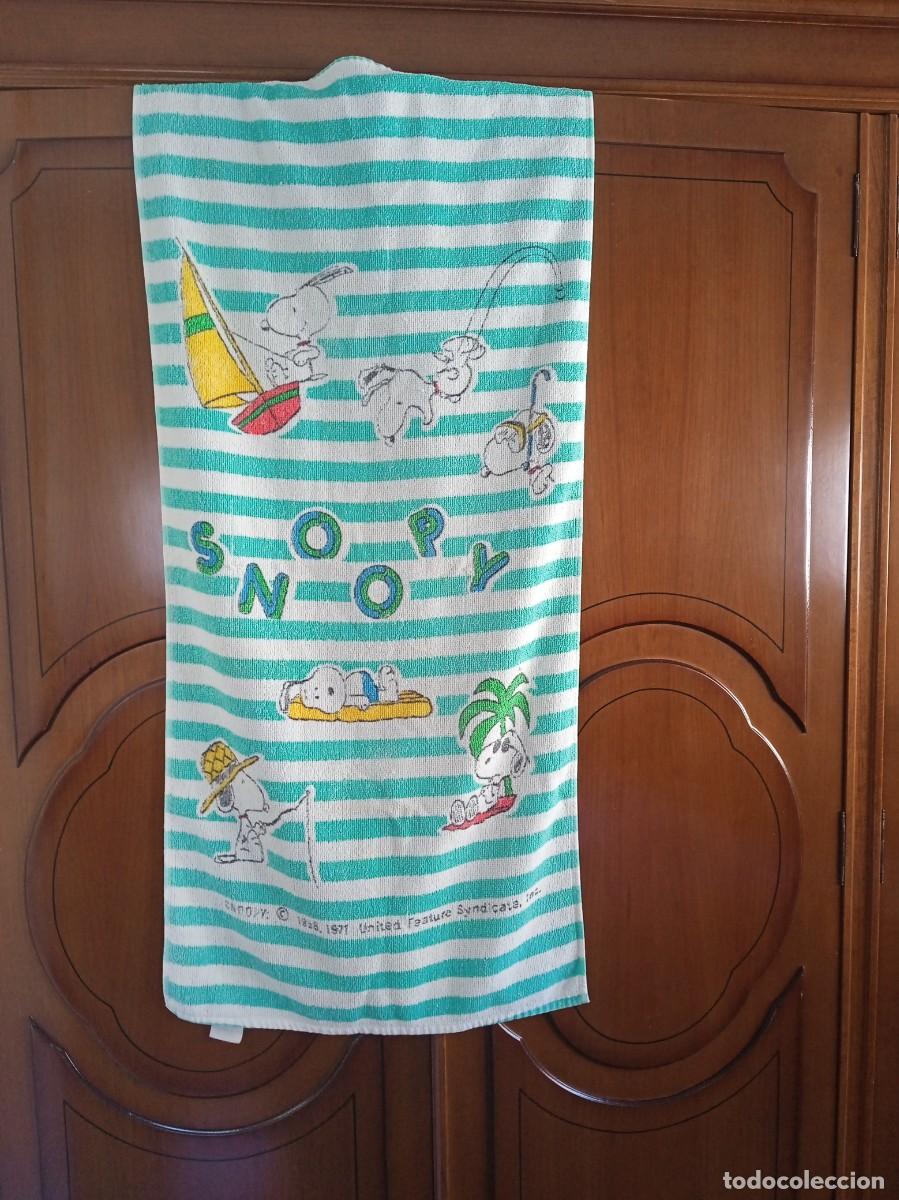 Segunda Mano: TOALLA INFANTIL SNOOPY DE LOS A&Ntilde;OS 70-80