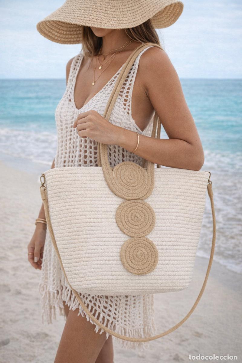 Segunda Mano: Bolso capazo Espiral Mediterr&aacute;nea